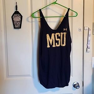 UnderArmor heat gear MSU tank top